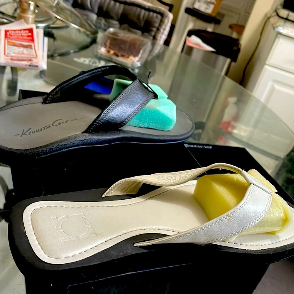 Two pairs one white one black